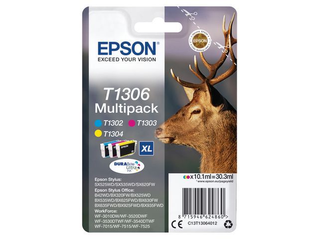 Inkjet Epson T13064012 3 kleur