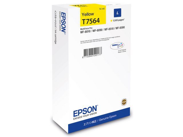 Inkjet Epson T756440 geel