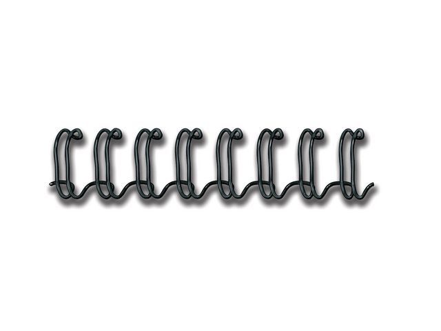 Fellowes Draadrug 34-rings 3: 1 14mm, zwart, doos 100, cap. 101-120 vel (doos 100 stuks)