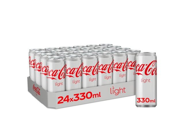 Frisdrank Coca-Cola lgt 0,33l stg bl/24