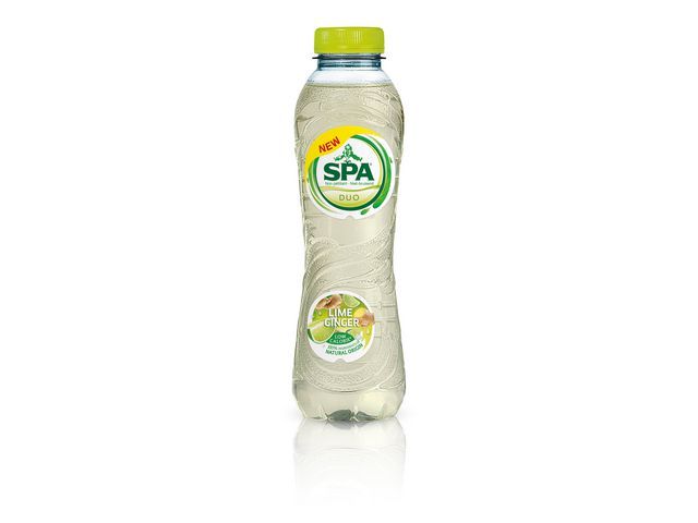 Frisdrank Spa lime ginger 0,50L pet/pak6