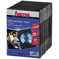 DVD slimbox Hama zwart/pk25
