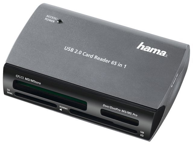 Hama Kaartlezer 65 in 1 USB 2.0