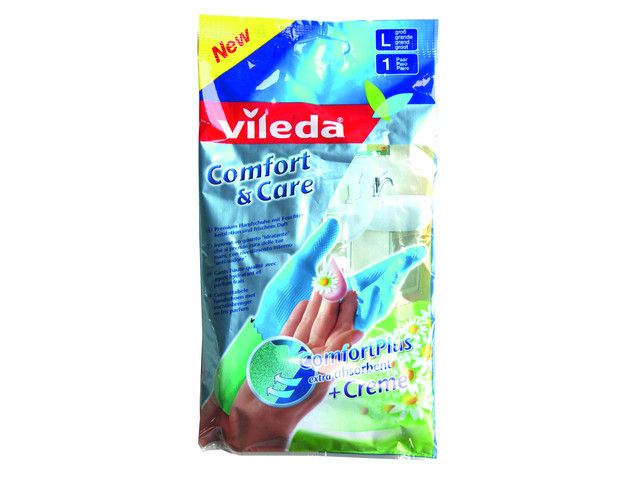 Handschoenen VILEDA Comfort&Care Lst/12