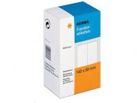 Herma Franking labels, etiketten, 50 x 140 mm, 500 stuks, wit (pak 500 stuks)