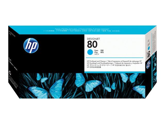 Hewlett Packard Printkop C4821A Nr. 80 cyan