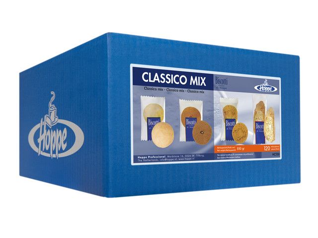 Hoppe Koekjes Classico Mix Biscotti (doos 120 stuks)