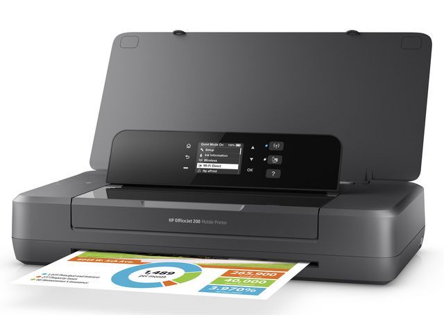 HP Inkjet All-In-One OfficeJet 200 CZ993A mobiele printer