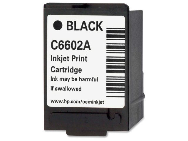 Inkjet HP C6602A zwart