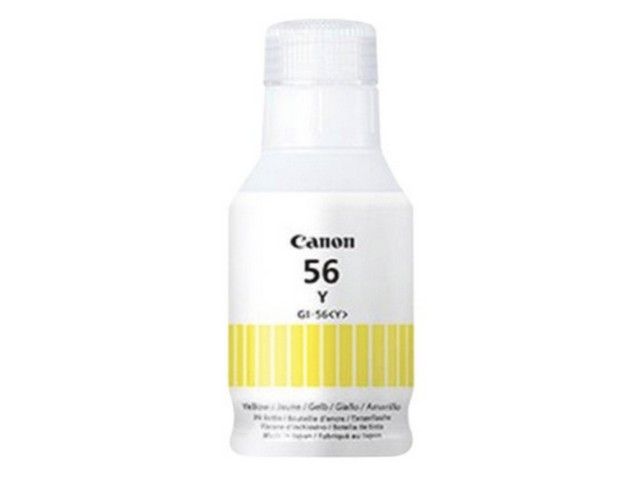 Inkjet Canon GI-56 Y geel