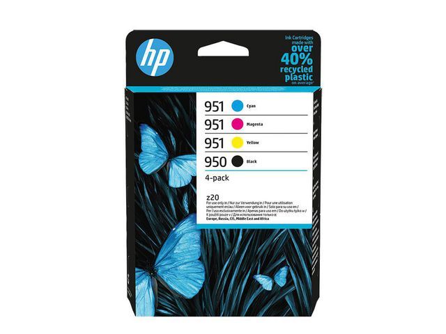Inkjet HP 950/951 CMYK 4-pack