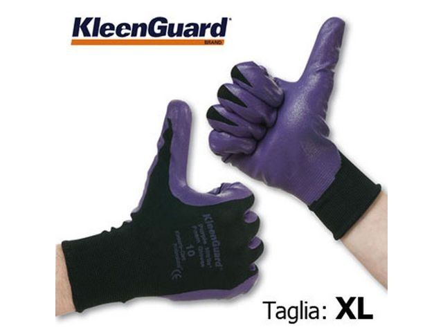 JACKSON SAFETY* G40 PURPLE NITRILE* foam coated handschoenen Maat XL (package 12 pairs)