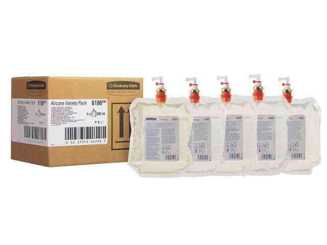 Kimberly-Clark Professional Kimberly-Clark Professional Variety Pack - navulling luchtverfrisser (pak 5 x 300 milliliter)