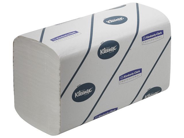Handdoek Kleenex 2L 21x21,5cm w/15x186