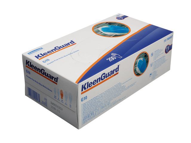 KLEENGUARD* G10 BLUE NITRILE* handschoenen Maat M (box 200 each)