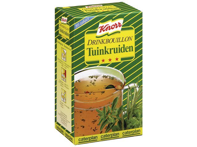 Knorr Drinkbouillon Tuinkruiden (pak 80 stuks)