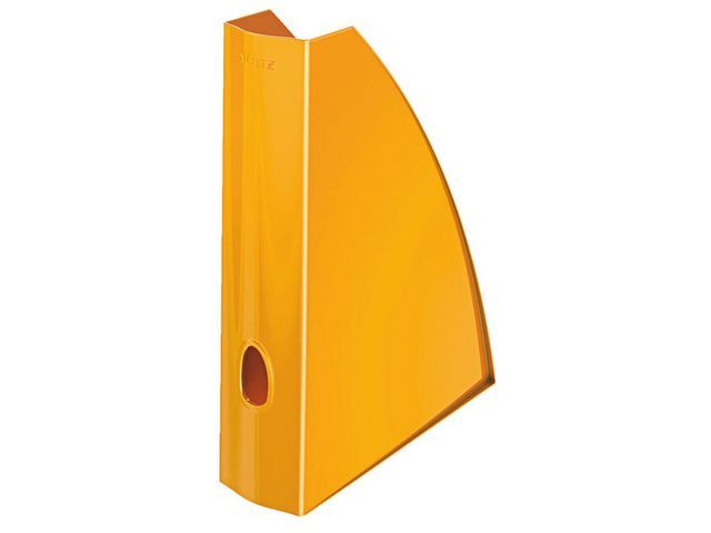 Leitz WOW-tijdschriftcassette van polystyreen, 60 mm, metallic oranje