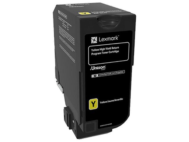 Toner Lexmark CX725 HY 16K geel