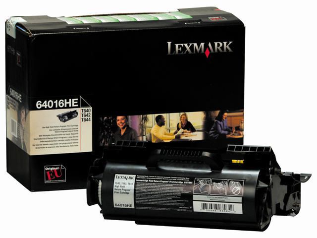 Toner Lexmark T640, T642, T644 21K zwart
