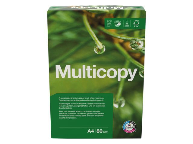 MULTICOPY Original papier A4, 80 g/mu00b2 (pallet 240 pakken)