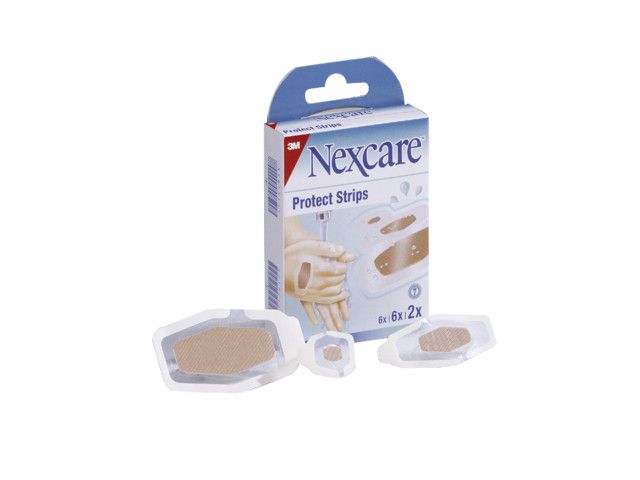 Pleister Nexcare protect huidkleur/pk 14
