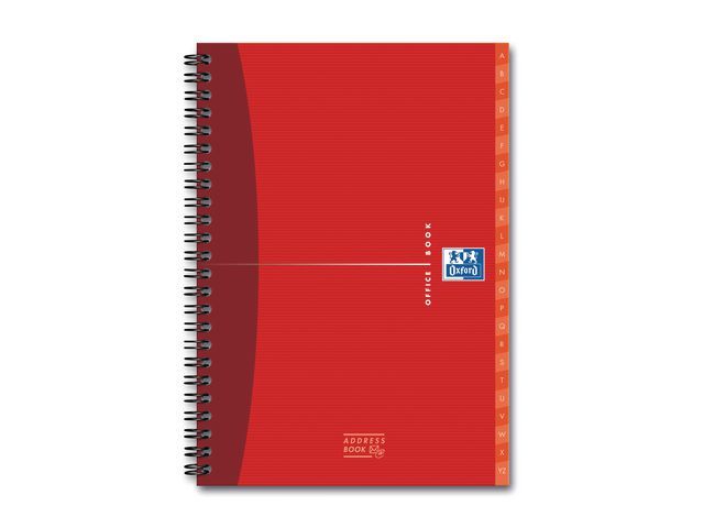 Office Essentials adresboek A5 (pak 5 x 80 vel)