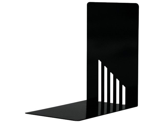 Our Choice Boekensteun 14 x 14 x 9 cm, zwart (pak 2 stuks)