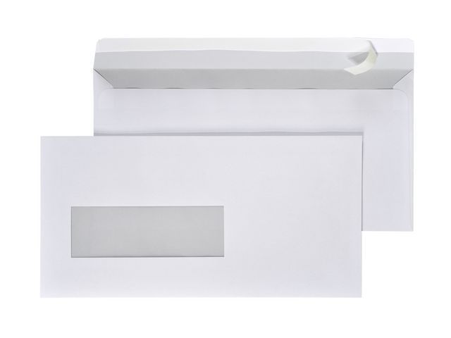 OUR CHOICE Venster envelop EA5/6 110 x 220 mm 80 g/m2 VL, 2 (verpakking 500 stuks)
