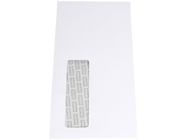 OUR CHOICE Venster envelop Peel & Seal klep- EA5/6 110 x 220 mm, 80 g/mu00b2, venster rechts (verpakking 500 stuks)