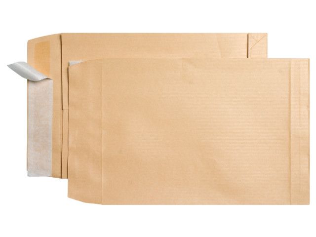 OUR CHOICE Verstevigde akte envelop - 250 x 353 x 30 mm, 130 g/m (verpakking 250 stuks)
