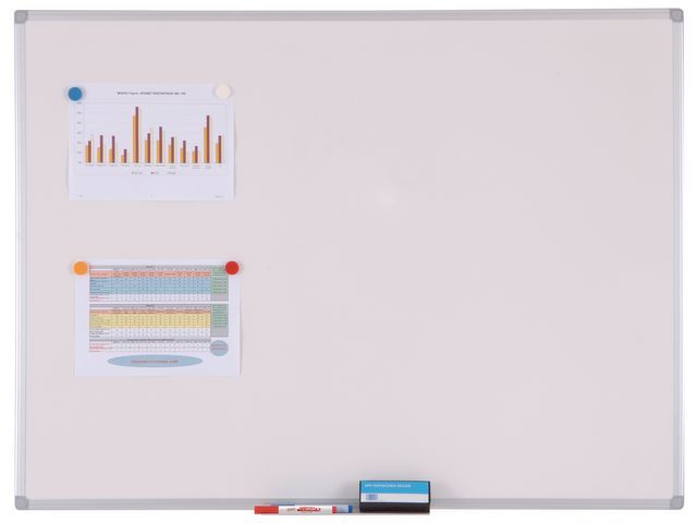 OUR CHOICE Whiteboard emaille 120 x 180 cm