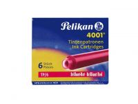 Inktpatroon Pelikan 4001 rood/ds6