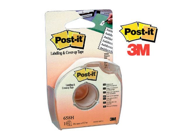 Correctietape Post-it 25,2mm 6rgl + disp