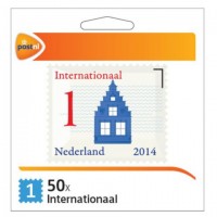 Postzegel internationaal waarde 1/set 50