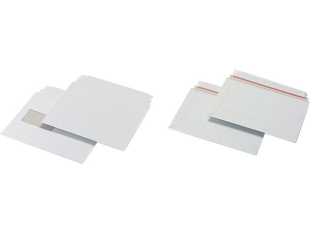 Pressel Kartonnen enveloppen, 229 x 162mm, zonder venster, zelfklevend (pak 25 stuks)
