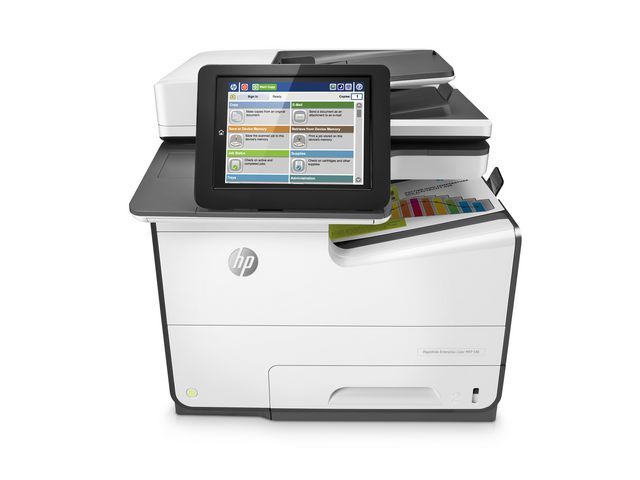 Printer HP pagewide MFP 586dn color