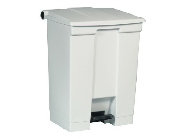 Rubbermaid Commercial Products Pedaalemmer voor sanitairafval wit, 68.1 liter