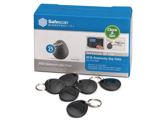 Safescan RF-110 RFID Key Fobs (pak 25 stuks)