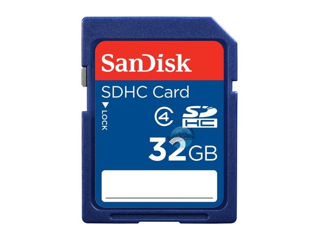 SanDisk geheugenkaart SD/SDHC 32 GB