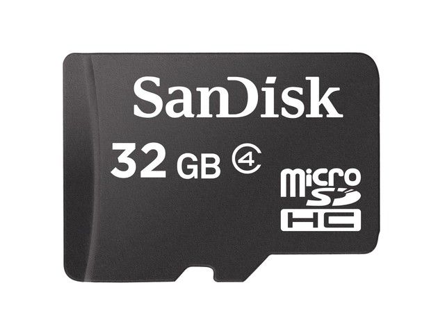 SanDisk MicroSDHCu2122 kaart (zonder adapter) 32 GB