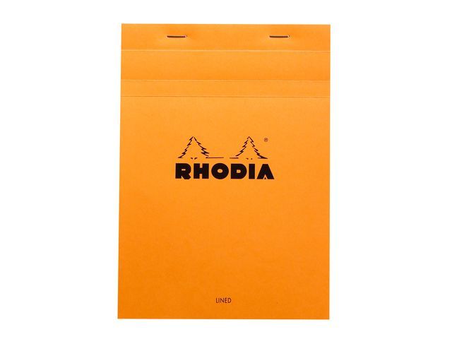 Schrijfblok A5 Rhodia gelijnd/pk 10