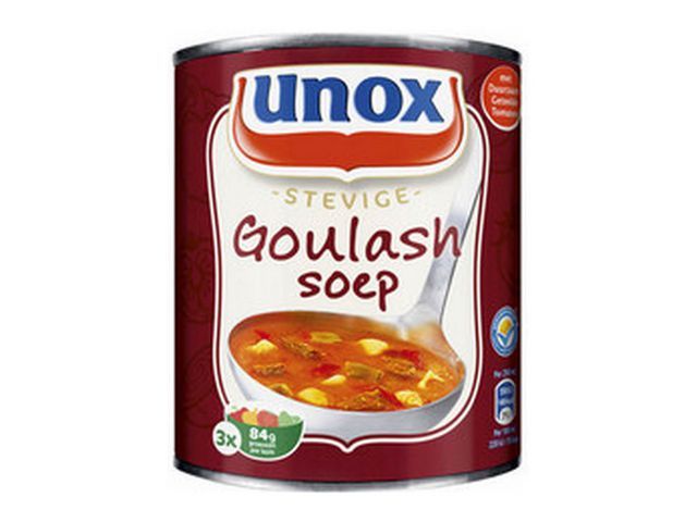 Soep Unox Goulash blik 0,8L/ds 6