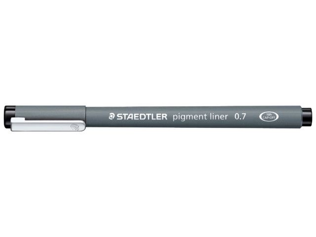 Fineliner Staedtler 308 pigm. 0,7 zw/d10