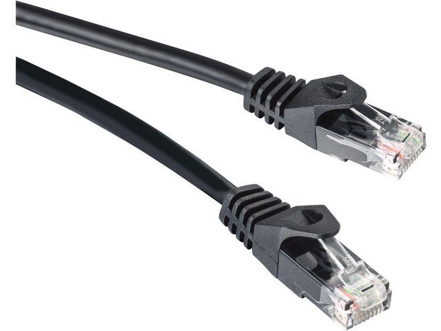 Staples CAT6-netwerkkabel, 1 Gbit/s, 1,2 m, zwart
