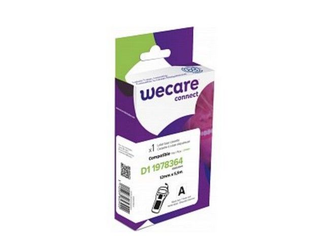 Tape Wecare D1 durable 12mm zw/wi