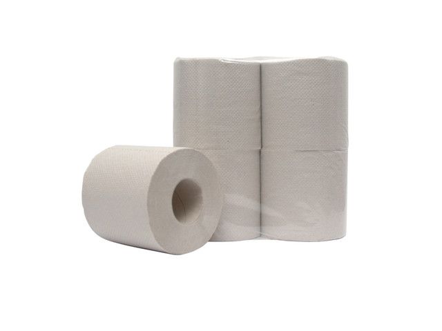Toiletpapier traditioneel 250 vellen per rol (pak 64 rollen)