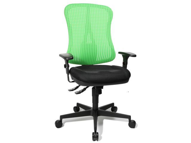 Bureaustoel headpoint sy zwart/groen