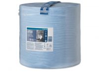 Tork Ind. Heavy Wiping Paper Blue W1