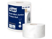 Toiletpapier Tork T2 mini jumbo 2L/pk2