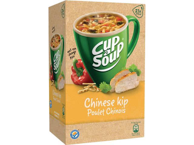 Unox Cup a Soup 175 ml Chinese kippensoep (doos 21 stuks)